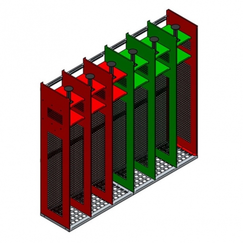 Šatňová skrinka pre hasičov, model 5B