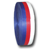 Popruh modrá, červená, biela - 10 m x 66 mm
