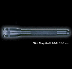 Ručné svietidlo MAG-LITE MICRO AAA; 12,5 cm